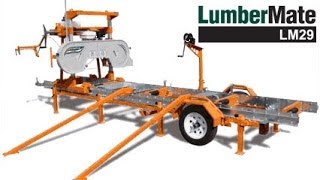 Norwood LumberMate LM29 Portable Band Sawmill [upl. by Erodeht]