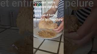 Recette des escalopes panées [upl. by Pinchas]