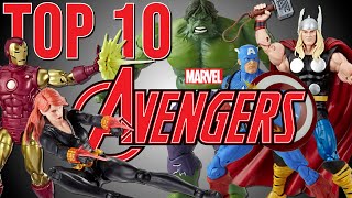 Top 10 Marvel Legends Avengers Figures [upl. by Noeht]