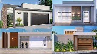 20 IDEIAS DE FACHADAS DE CASAS COM MURO 2024  Modelos de Fachada de casa com muro  Casas Modernas [upl. by Nosdrahcir146]