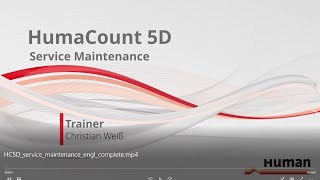 HumaCount 5D  Maintenance English [upl. by Thornton]