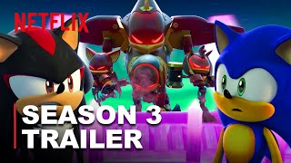 Sonic Prime SEASON 3 2024  FIRST TEASER TRAILER 🦔🌀 Sneak Peek Breakdown 4K [upl. by Haik412]