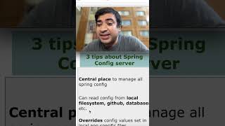 Spring Boot config server 3 tips shorts codingtips springboot [upl. by Navi46]