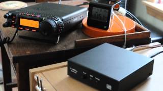 Yaesu FT857D and LDG Z100plus tuner  Slovenia contact [upl. by East]