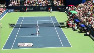 Atlanta 2012 FinalRoddick vs Muller HD [upl. by Nnelg]