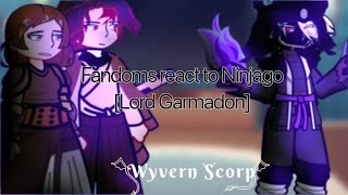 Fandoms react to Ninjago Lord Garmadon Season 2 [upl. by Goldstein]