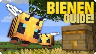 Bienen Guide  Züchten Verhalten amp Eigenschaften  Minecraft [upl. by Rubetta]