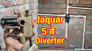 Jaquar 5 Way Diverter InstallationBathroomCpvc PipePlumberDiverter ConnectionPlumbingviral [upl. by Jedd124]