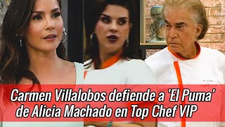 El conmovedor mensaje de Carmen Villalobos para el “Puma” tras pleito con Alicia Machado [upl. by Roxanne44]