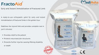 FractoAid  Early and Instant Immobilization of Fractured Limbs [upl. by Jeffery270]