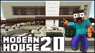 Minecraft  Modern House 20 [upl. by Eissat]