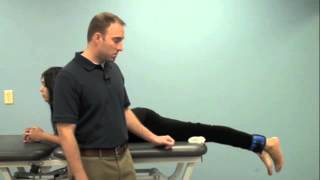 Passive Knee Extension prone position  Using Ankle Weight [upl. by Moses]