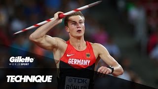 How to Throw the Perfect Javelin with Olympic Champion Thomas Röhler  Gillette World Sport [upl. by Adimra]