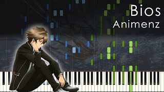 Bios  Guilty Crown OST  Animenz Piano Transcription [upl. by Adnilak]