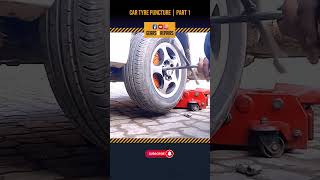 Car Tyre Puncture Process  Part 1 [upl. by Itirahc]