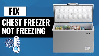 How To Fix Chest Freezer Not Freezing  Troubleshooting Guide [upl. by Nossyla]