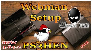 How To Install And Setup Webman On All HFW 4842 With Hen 2019 [upl. by Onabru231]