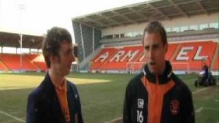 WinkBall Premier League Fans Award 201011  Blackpool [upl. by Blondell405]