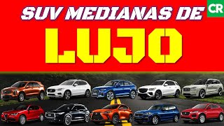 MEJORES y PEORES SUV MEDIANAS del segmento de LUJO según CONSUMER REPORTS 2023 [upl. by Erde]