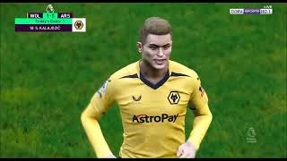 PES 2021 🔴 Wolves vs Arsenal FC PS5 Xbox Gameplay Best Soccer Video Games Justin Hubner [upl. by Xed]