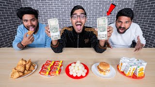 ₹100000 Food Eating Challenge🤑 कौन ज्यादा खाना खा पायेगा Who Will Win [upl. by Klement]