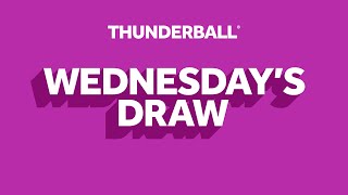 The National Lottery Thunderball draw results from Wednesday 10 July 2024 [upl. by Kamin]