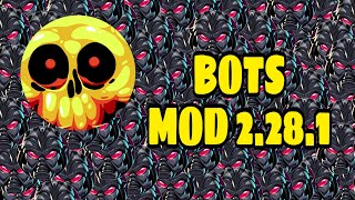 ADD 1000000 MILLION BOTS TO THE SERVER  AGARIO 😦 amp HACK THE GAME SERVER [upl. by Aivek550]