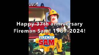 Fireman Sam anniversary message 19872024 [upl. by Norean639]