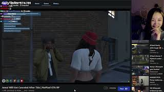 FanFan Reacts to Jamals Cancelled Clip  NoPixel 40 GTA RP [upl. by Enitsuga]