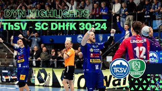 Mit TraumKempa Eisenach schmeißt Leipzig im Ostderby aus dem Pokal  Dyn Highlights  DHBPokal [upl. by Ltsyrk]