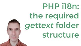 PHP i18n with gettext 35 Create the folders to store the gettext translation files [upl. by Siana346]