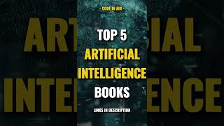 TOP 5 BOOKS FOR ARTIFICIAL INTELLIGENCE ✅  BEST BOOKS FOR ARTIFICIAL INTELLIGENCE ai ml shorts [upl. by Phillane244]