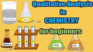 Complete Lesson on Qualitative Analysis in Chemistry [upl. by Margeaux622]