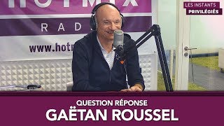 Gaëtan Roussel quotRituel davant concert quot  Question Réponse Hotmixradio [upl. by Enayd754]