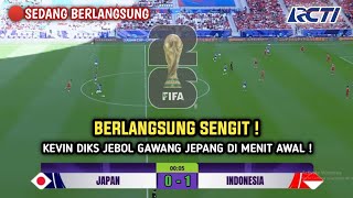 🔴LIVE  JAM TAYANG BERUBAH  INDONESIA VS JEPANG MATCH KE 5 GRUP C KUALIFIKASI PIALA DUNIA 2026 Ilu [upl. by Lokim]