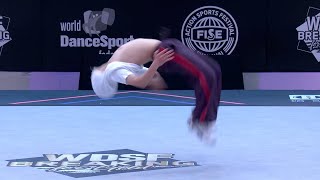 Litheing vs Issin ► BBoys Top 4 ► WDSF BfG World Series Shanghai 2024 [upl. by Notsnarc]