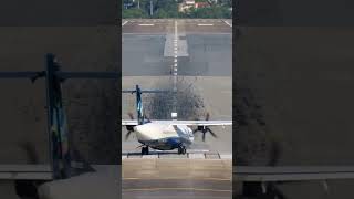 DECOLAGEM ATR 72 DA AZUL  AEROPORTO DA PAMPULHA EM BH aviões azul aviation [upl. by Aleydis]