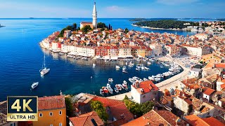 Rovinj Croatia 4K Old Town Walking Tour 2024 [upl. by Noirred]