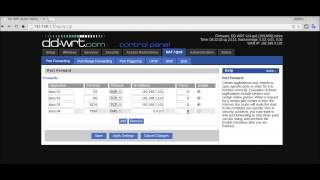Changing NAT Type By Forwarding Ports on DDWRT Router [upl. by Itnuahsa363]