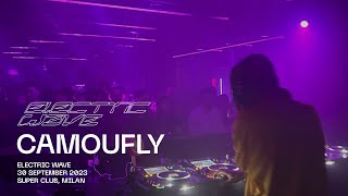 camouflys Italian Debut  Electric Wave at Super Club Milan [upl. by Crosley16]