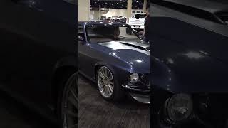 1969 Ford Mustang quotBleu Bayouquot Goolsby Customs 2024 World Of Wheels Birmingham short video [upl. by Orvan]