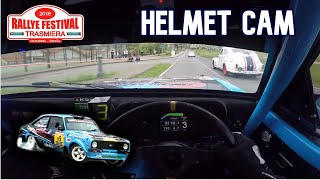 Frank Kelly  HELMET CAM  Rallye Festival Trasmiera 2018 [upl. by Waldos263]