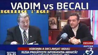 Vadim vs Becali [upl. by Haelhsa722]