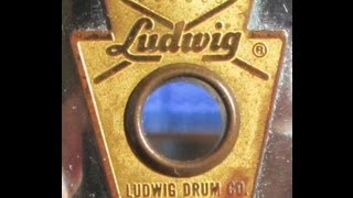 RARE Ludwig 1968 COB SUPRAPHONIC Snare Drum Vintage [upl. by Lansing781]