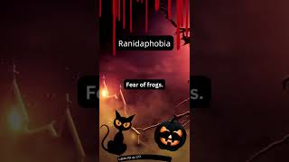 What is Ranidaphobia  Scary Saturday saturday scary phobia fear learning ranidaphobia [upl. by Siloa404]