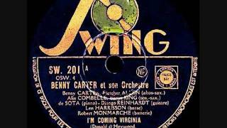 Django Reinhardt amp Benny Carter  Im Coming Virginia  1938 March 7 Paris [upl. by Ajram289]