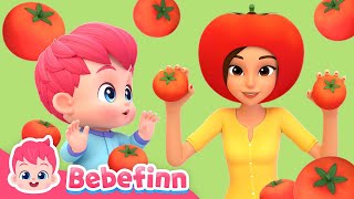 Hola Im Tomato 🍅ㅣEP135ㅣTomato Song for KidsㅣBebefinn Nursery Rhymes [upl. by Oer]