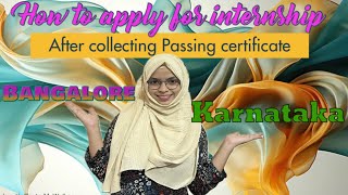 What to do after collecting FMGE Passing certificate how to do internship in KarnatakaBangalore [upl. by Andromache]