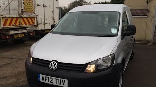 2012 VOLKSWAGEN CADDY VAN REVIEW [upl. by Labors618]