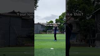 Lofted Pass Tutorial⚽️💨 soccertechniques soccerskills footballtechniques soccershorts [upl. by Naillimxam]